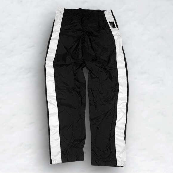 NIKE Vintage Retro Windbreaker Tearaway Button Pants - Picture 1 of 5